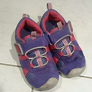 Purple & pink toddler sneakers